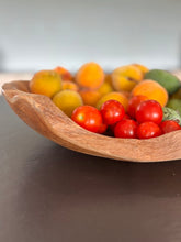 Load image into Gallery viewer, Teak Free Form Bowl