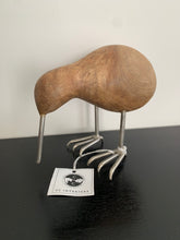 Load image into Gallery viewer, Wooden Kiwi with Rounded Tummy