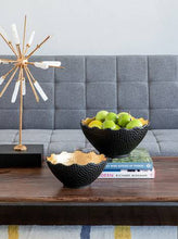 Load image into Gallery viewer, Metro Guilded Bowl