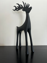 Load image into Gallery viewer, Standing Black Reindeeer