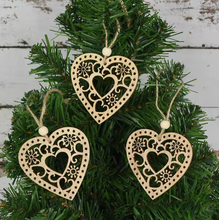 Load image into Gallery viewer, Larger - Timber Vintage Style Christmas Decorations