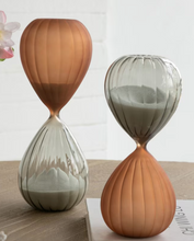Load image into Gallery viewer, Copper & Grey Hour Glass