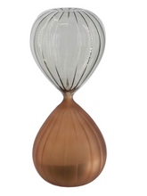 Load image into Gallery viewer, Copper & Grey Hour Glass