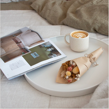 Load image into Gallery viewer, Bianca Metal Tray - Sand