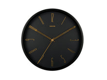 Load image into Gallery viewer, Karlsson Belle Black Wall Clock