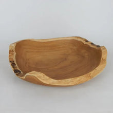 Load image into Gallery viewer, Teak Free Form Bowl