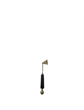 Load image into Gallery viewer, Brass Leather Bottle Opener / Letter Opener / Snuffer / Magnifier on Stand