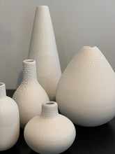 Load image into Gallery viewer, Mini White Beaded Vase #3