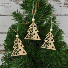 Load image into Gallery viewer, Larger - Timber Vintage Style Christmas Decorations
