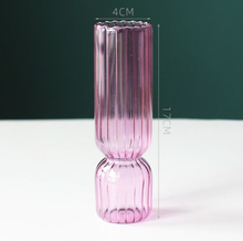 Load image into Gallery viewer, Fluted Coloured Glass Vases