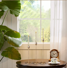 Load image into Gallery viewer, Tulip Shape Candle Sticks - Set of 3