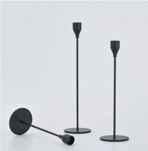 Load image into Gallery viewer, Tulip Shape Candle Sticks - Set of 3