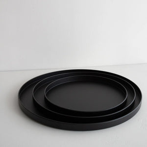 Bianca Metal Tray - Black