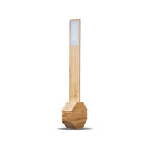 Load image into Gallery viewer, GINKO - Japanese Bamboo Octagan One Plus Light / Clock
