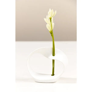 Twisted Ribbon Bud Vase