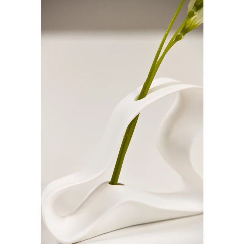 Infinity Ribbon Bud Vase