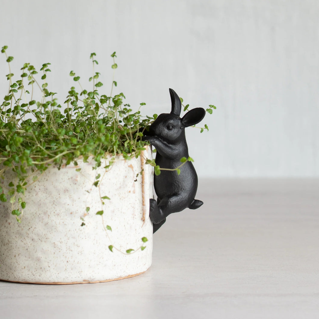 Little Hanging Rabbits - Black