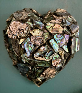 Decorative Heart - Paua