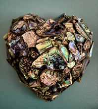 Load image into Gallery viewer, Decorative Heart - Paua
