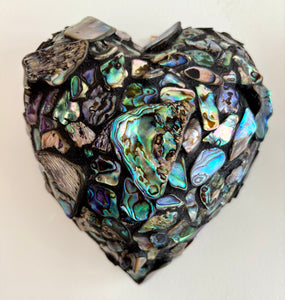 Decorative Heart - Paua