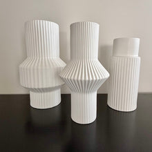 Load image into Gallery viewer, Fluted Sculptural Vases

