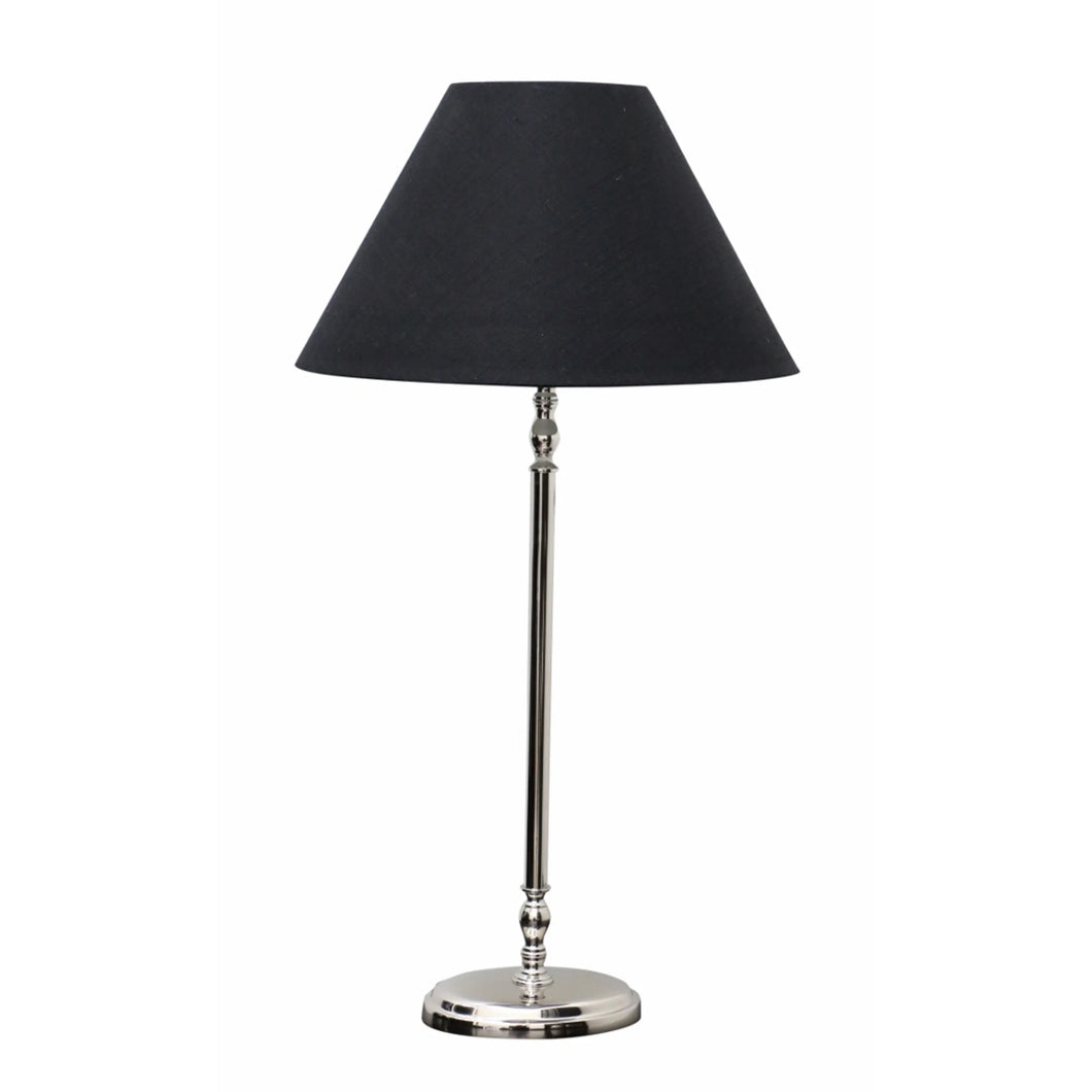 Lyon Oval Polished Nickel Lamp