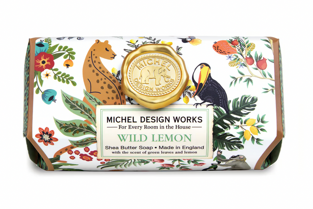 Michel Design Works Wild Lemon Large Bar Soap