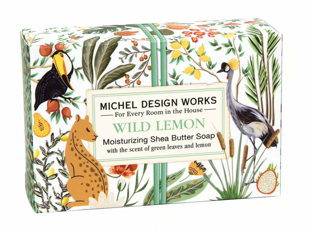 Michel Design Works Wild Lemon Single Boxed Soap