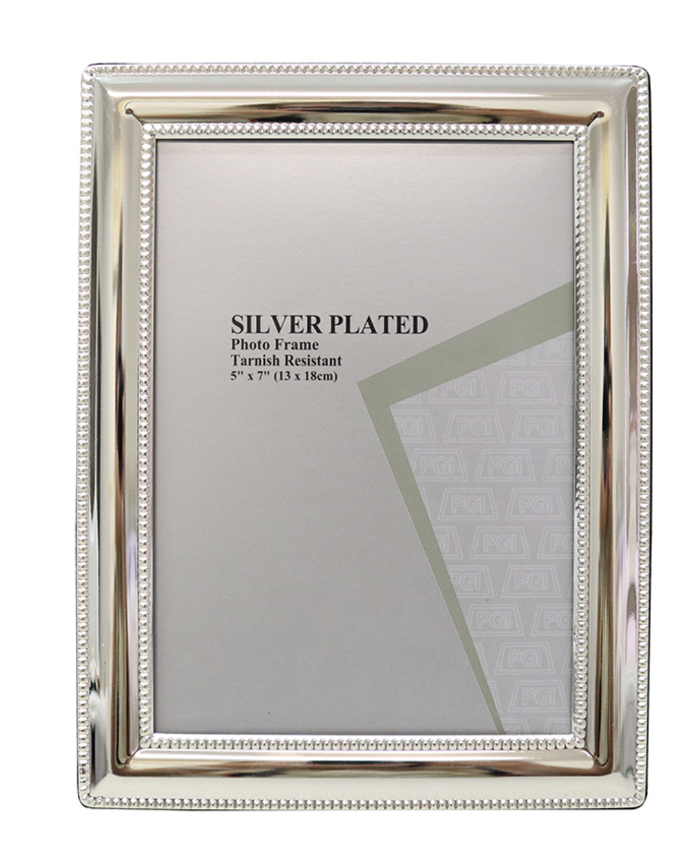 Silver Plated Photo Frame 5x7