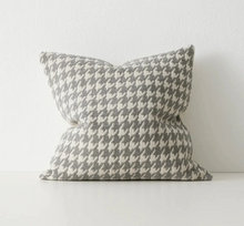 Load image into Gallery viewer, Giovanni Mist - Bouclé Houndstooth Cushion
