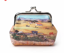 Load image into Gallery viewer, Van Gogh inspired wee Coin Purse
