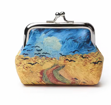 Load image into Gallery viewer, Van Gogh inspired wee Coin Purse
