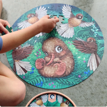 Load image into Gallery viewer, New Zealand Designed Fantail Flurry Jigsaw
