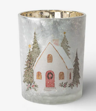 Load image into Gallery viewer, Aurelia Snowy Cottage Votive
