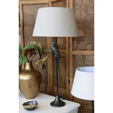 Load image into Gallery viewer, Raj Parrot Lamp in Old Dark Brass
