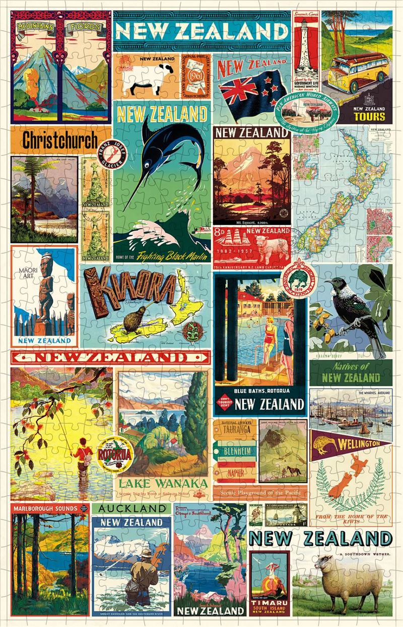 Cavallini & Co - NZ Images 500 piece puzzle