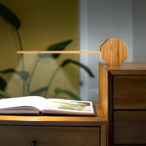 GINKO - Japanese Bamboo Octagan One Plus Light / Clock