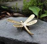 Load image into Gallery viewer, Brass Dragonfly Small
