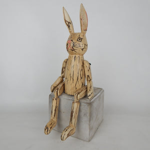 Vintage Antiqued Rabbit