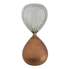 Load image into Gallery viewer, Copper &amp; Grey Hour Glass
