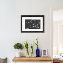 Load image into Gallery viewer, Bamasi Framed Black and White Wall Art
