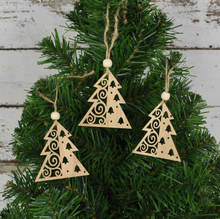 Load image into Gallery viewer, Larger - Timber Vintage Style Christmas Decorations
