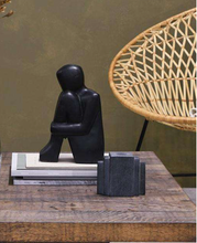 Load image into Gallery viewer, Wooden Sitting Figure

