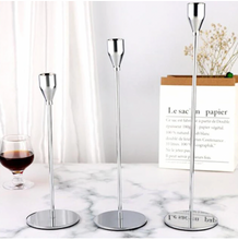 Load image into Gallery viewer, Tulip Shape Candle Sticks - Set of 3
